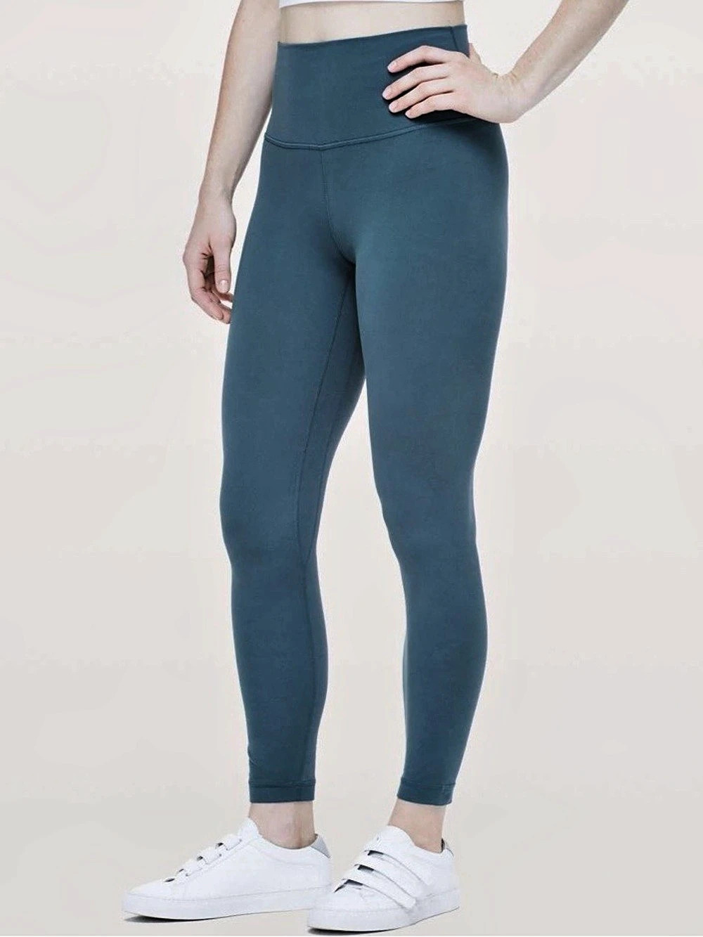 lululemon Align HR Pant 25" Petrol Blue Size 6 NWT